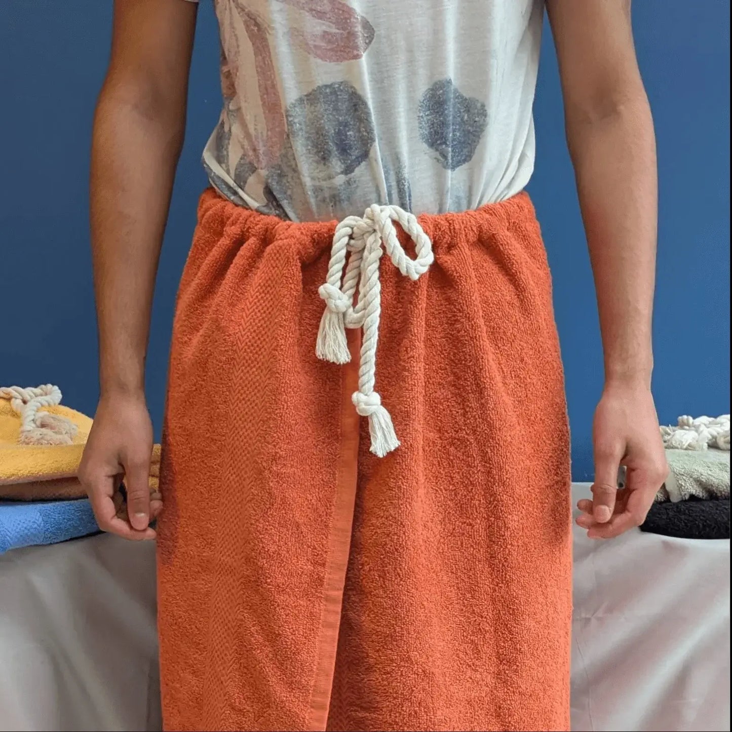 Tie Towel Orange